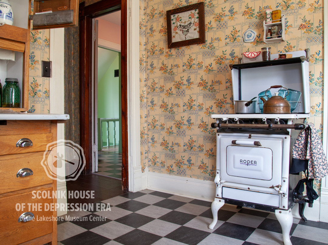 Scolnik House of the Depression Era-马斯基根必去景点