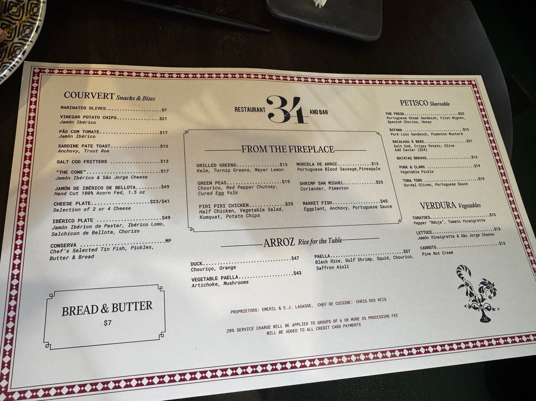 34 Restaurant & Bar主图