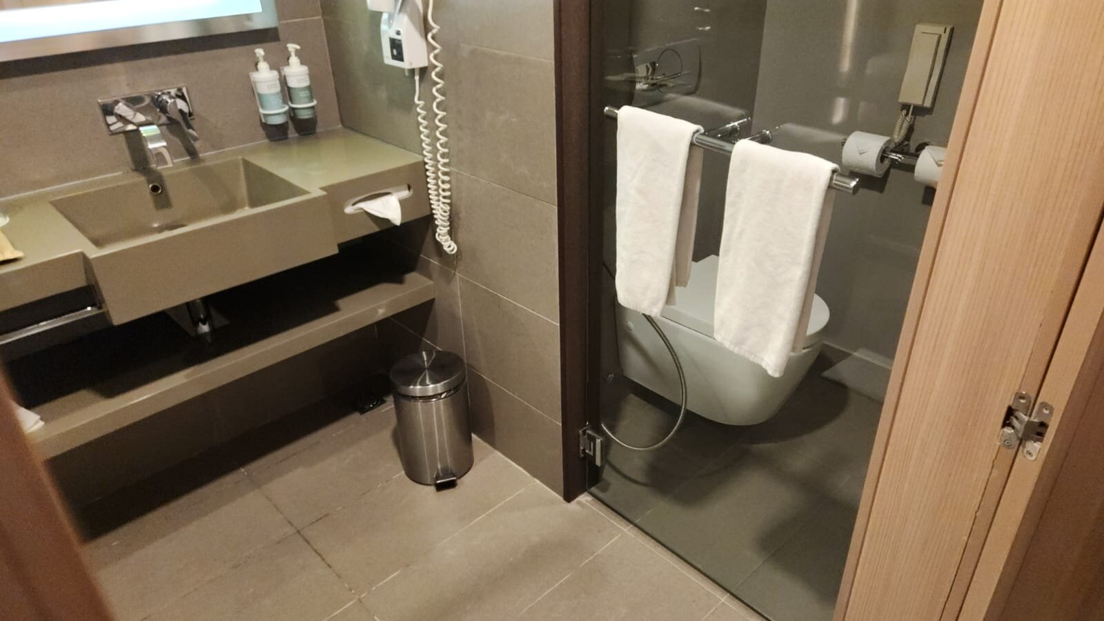 马尼拉阿拉内塔市诺富特酒店-浴室