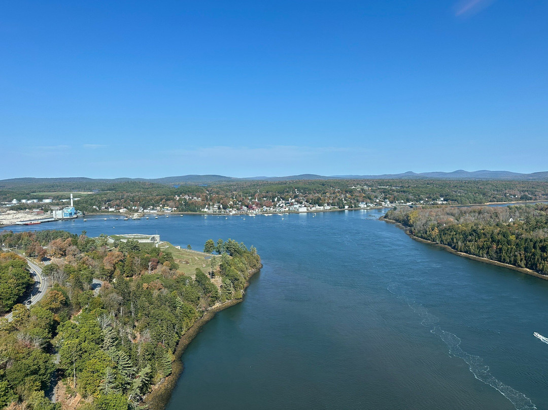 Penobscot Narrows Bridge & Observatory & Fort Knox - Maine-Prospect必去景点