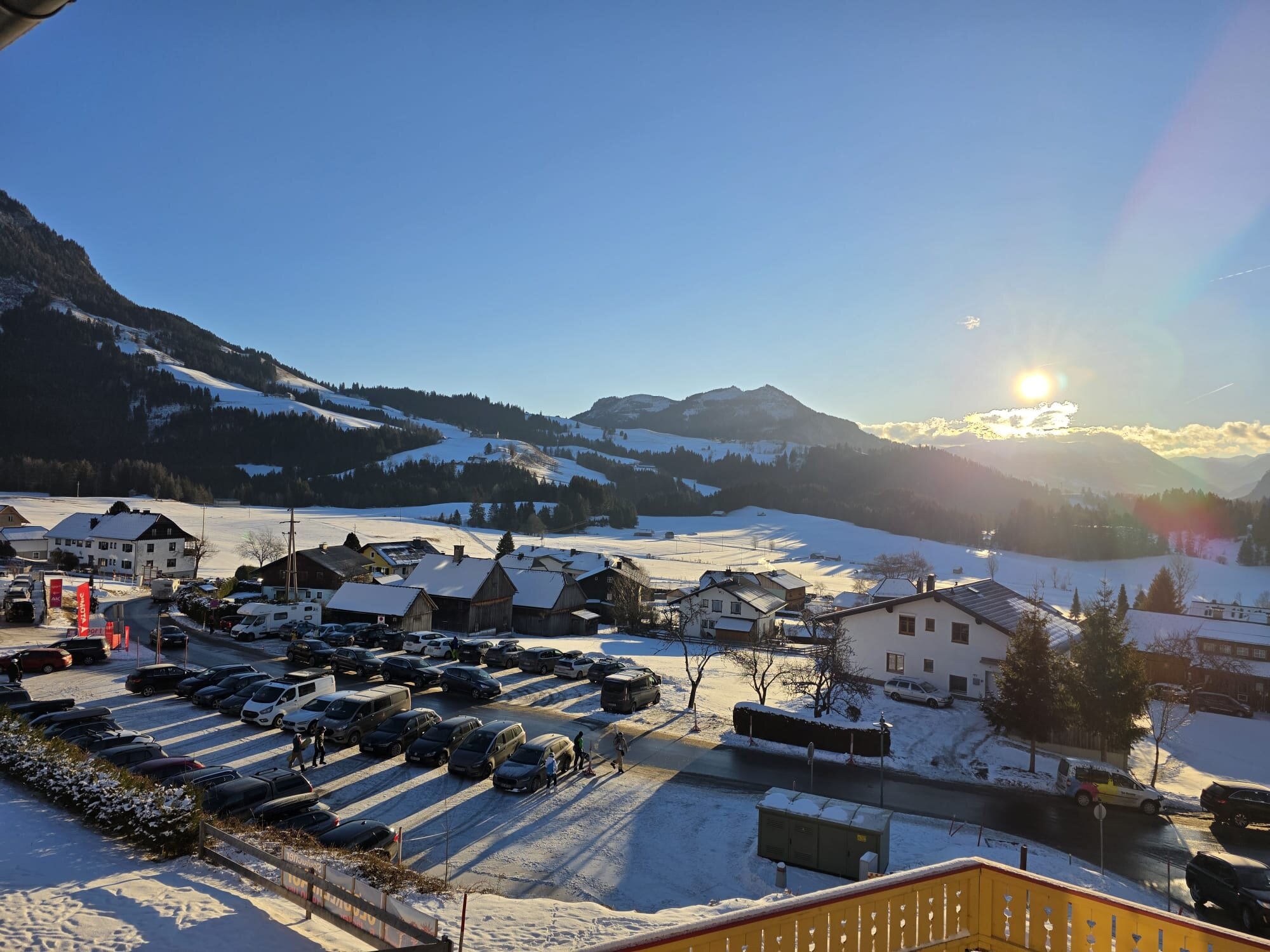 Hotel Pension Sonnenuhr-酒店景观