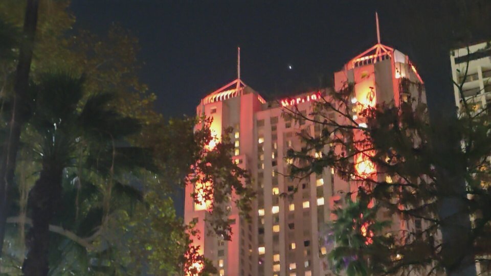 圣安东尼奥河流中心万豪酒店-浴室