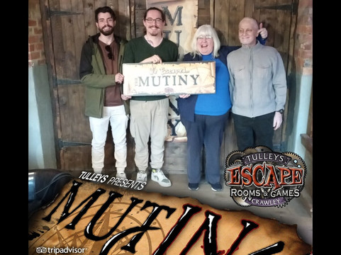 Tulleys Escape Rooms & Games-克劳利必去景点