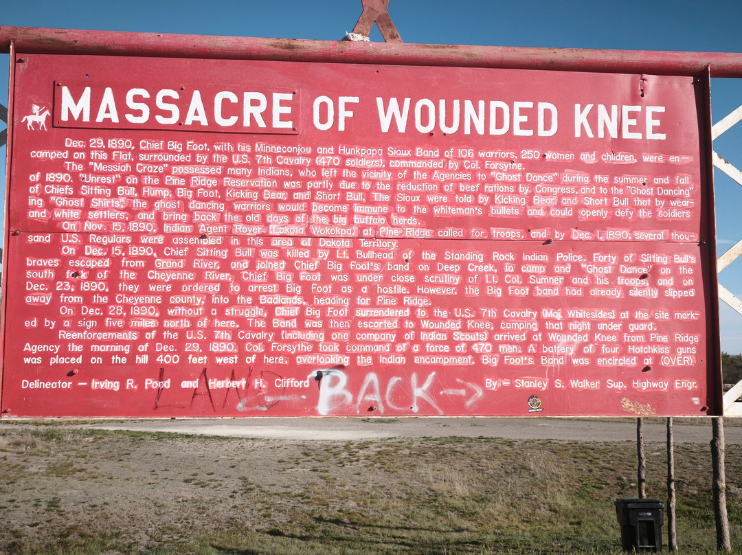 Wounded Knee Massacre Monument-Wounded Knee必去景点