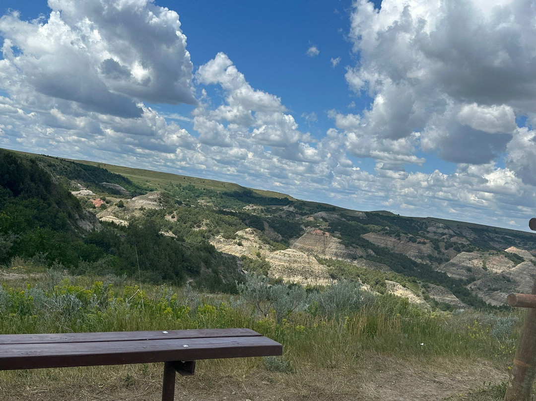Painted Canyon Overlook-Theodore Roosevelt National Park必去景点