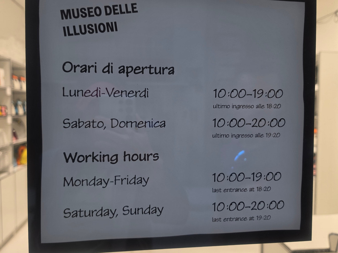 Museum of illusions Florence-佛罗伦萨必去景点