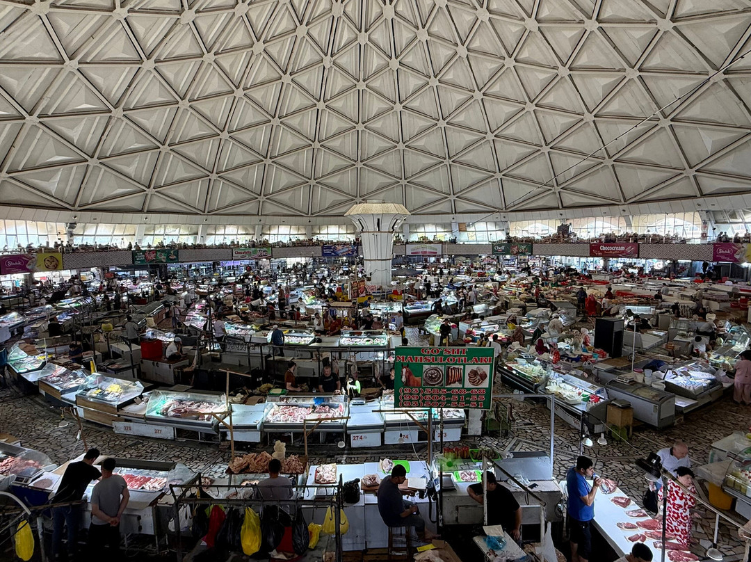 Chorsu Bazaar Tashkent-塔什干必去景点