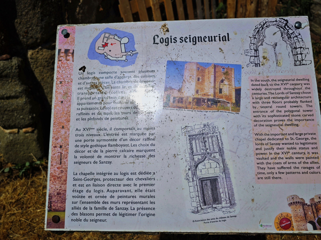 Château de Sanzay-Argentonnay必去景点