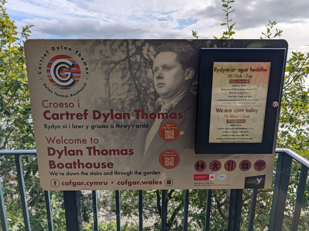 Dylan Thomas Boathouse-Laugharne必去景点