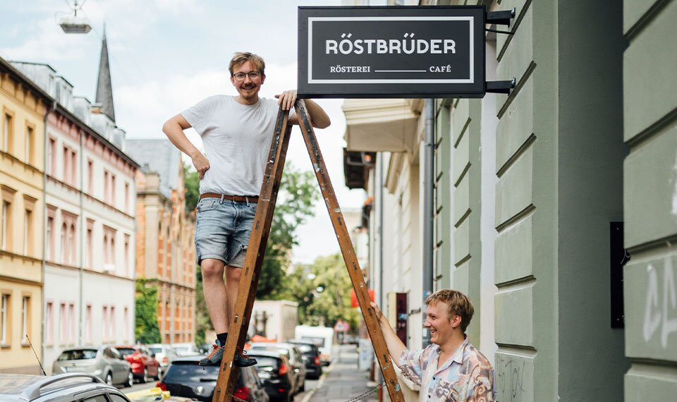 Leinefelde餐馆和美食-Röstbrüder