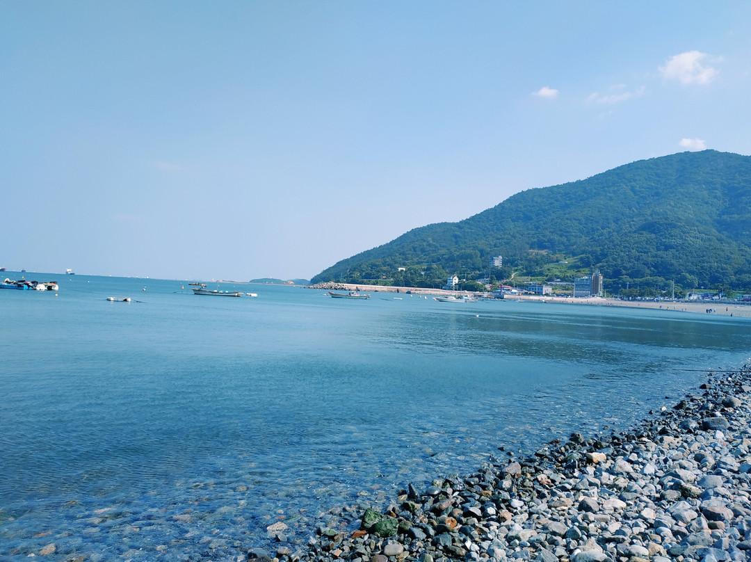Manseongri Black Sand Beach-丽水市必去景点