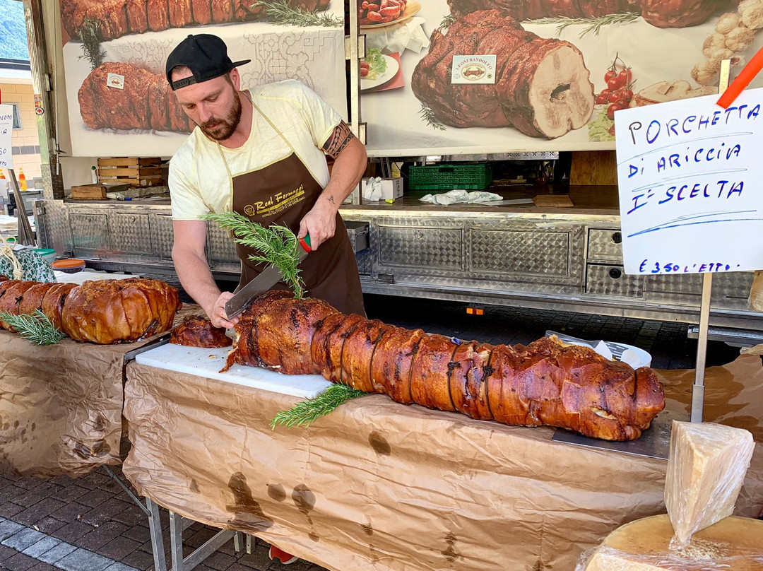 Saturday Market Of Porlezza