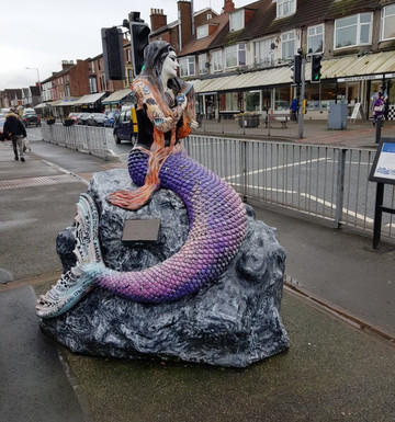 The Ebb & Flow Mermaid Statue