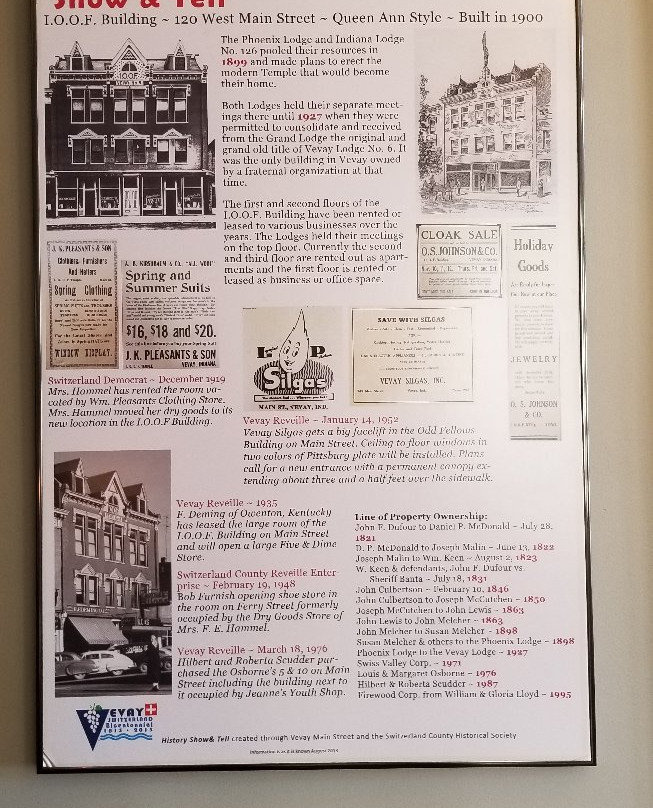 Switzerland County Tourism Visitor's Center-Vevay必去景点