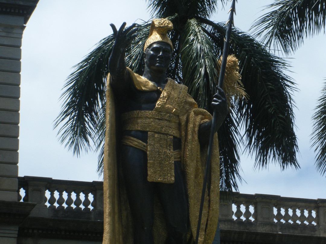 卡美哈美哈一世国王雕像景点图片