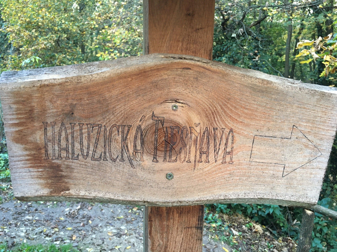 Haluzicka Tiesnava-兹林必去景点