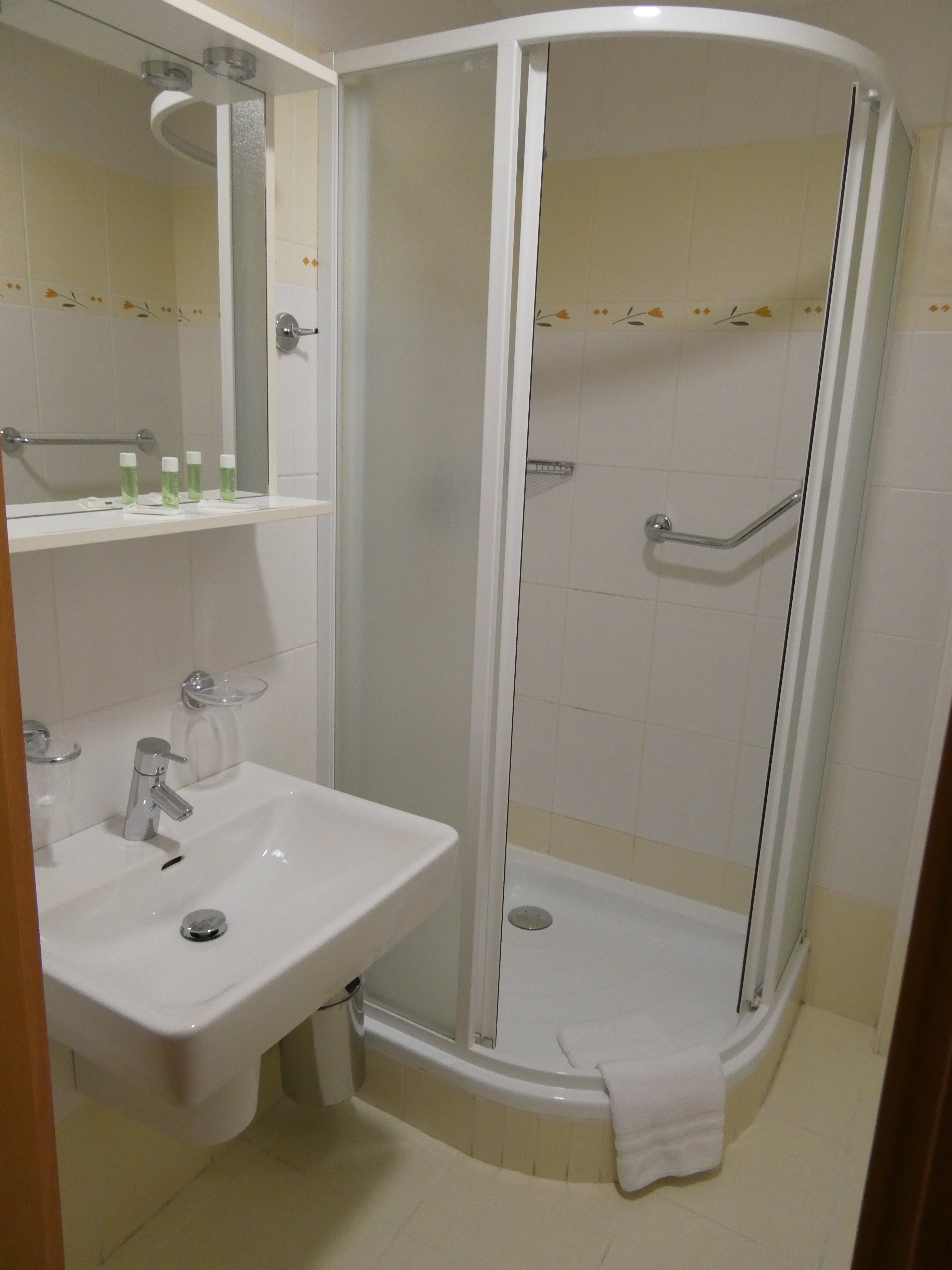 Hotel U Beranka Nachod-浴室