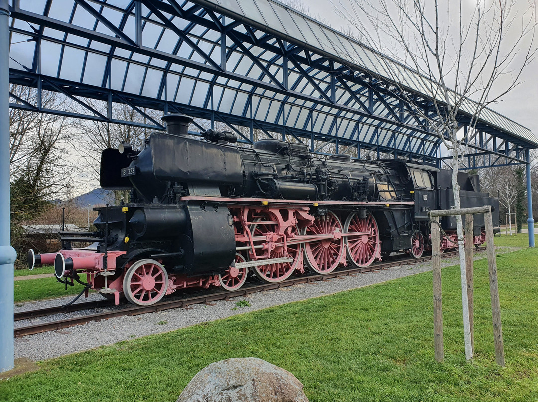 Technische Denkmale Dampflokomotive/stellwerk