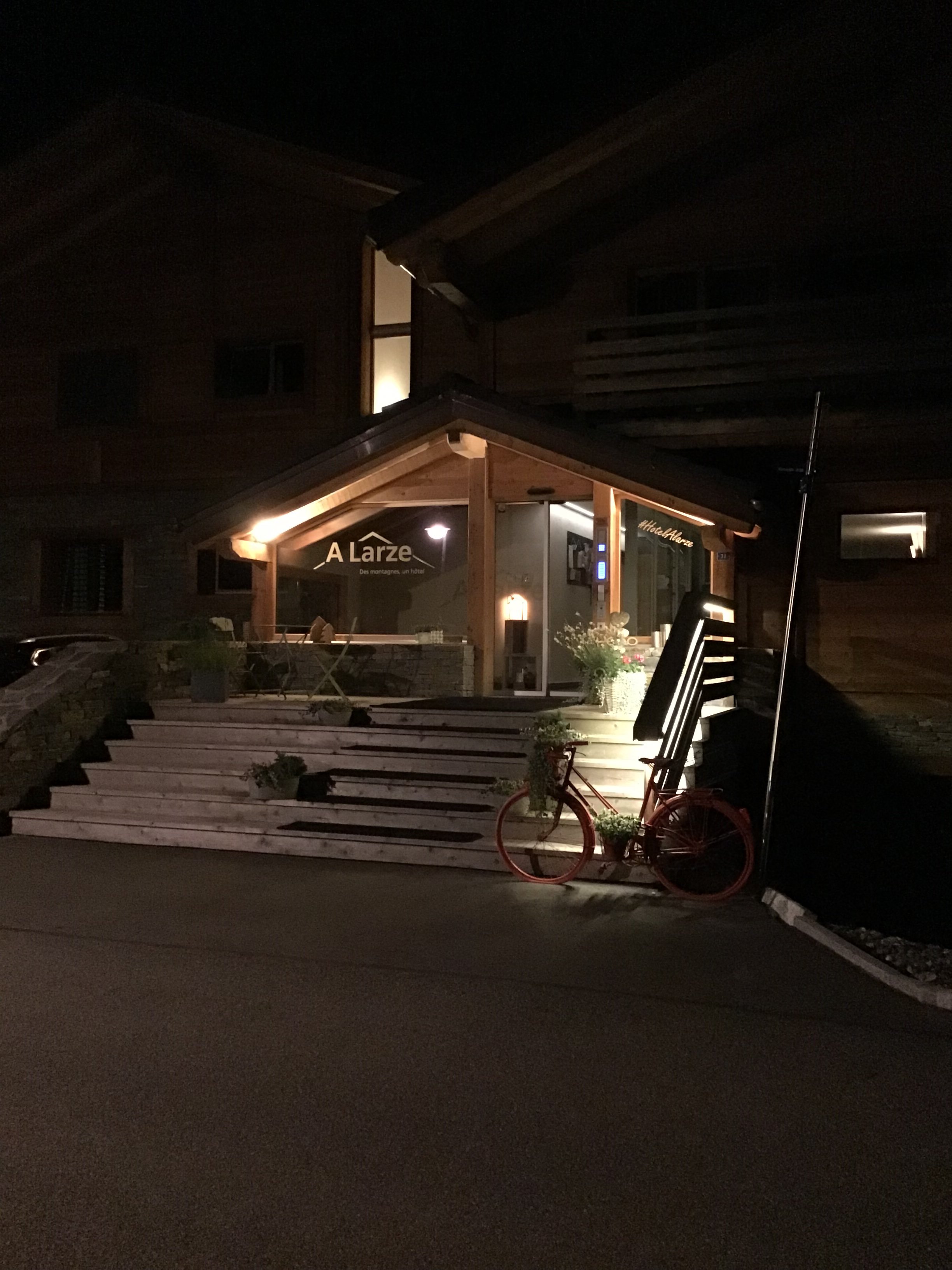 Hotel A Larze-浴室