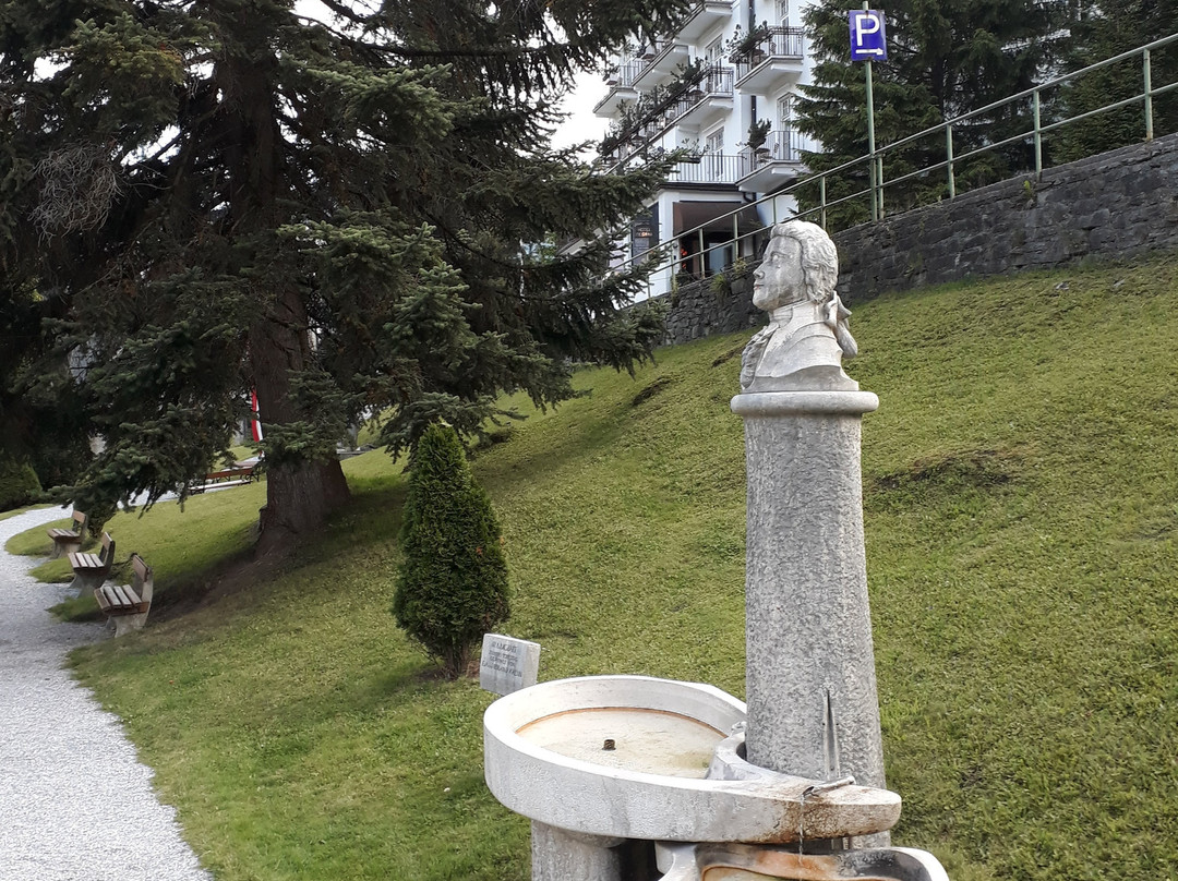Thermalwasserbrunnen im Martin-Luther Park
