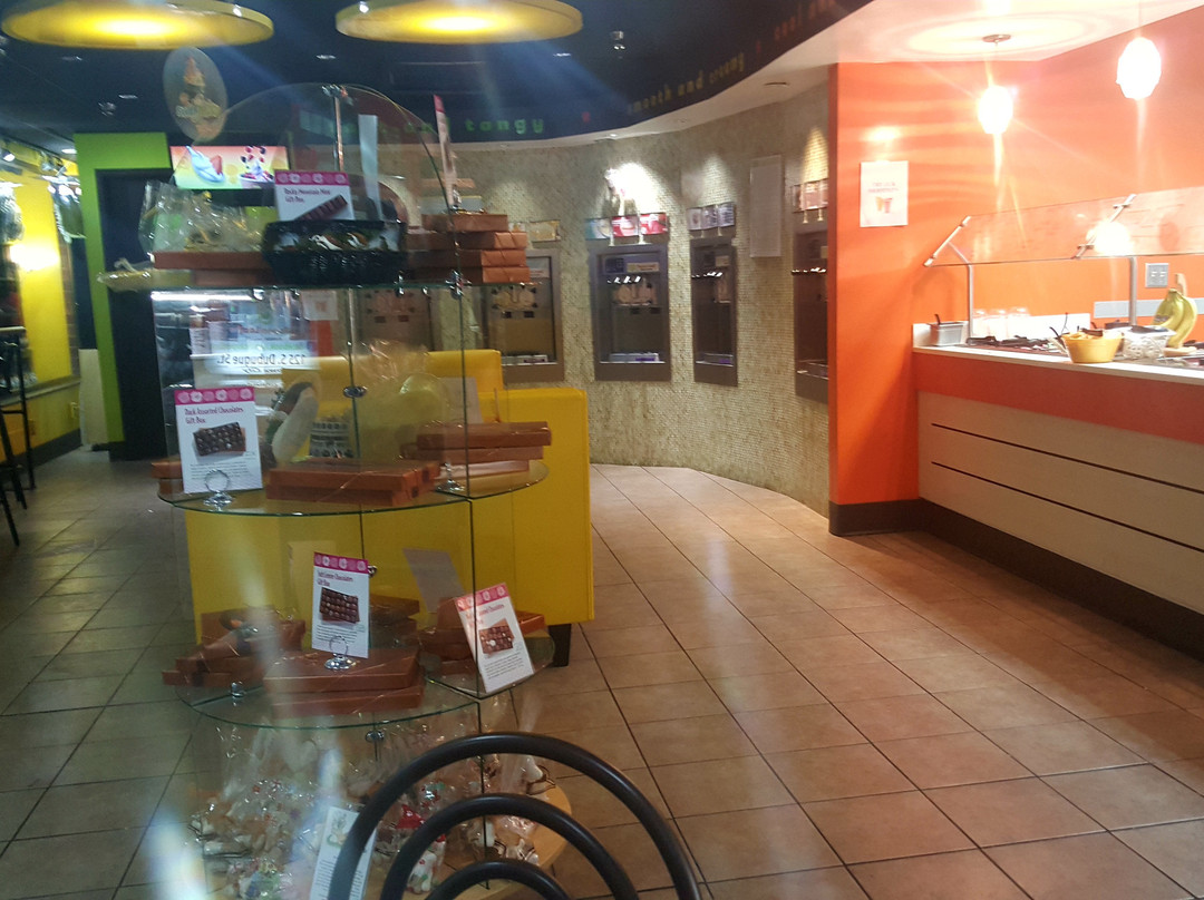 Aspen Leaf Yogurt Rocky Mountain Chocolate Factory Iowa City