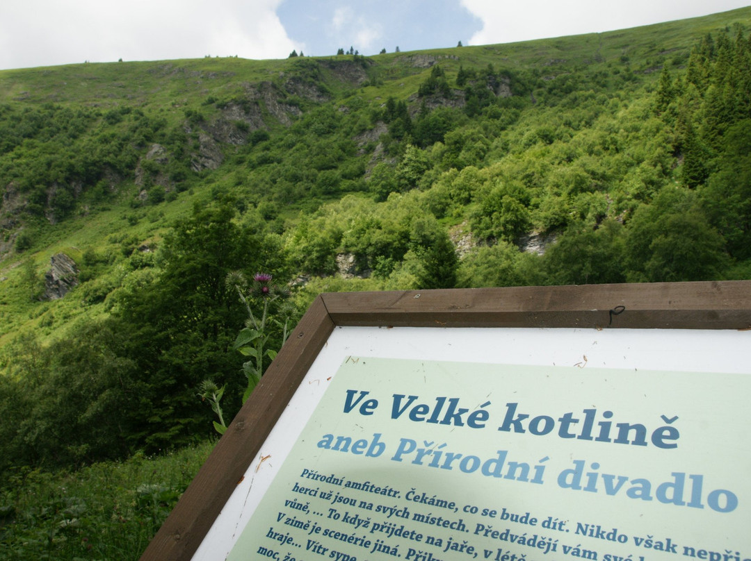 The nature trail of Velká kotlina景点图片
