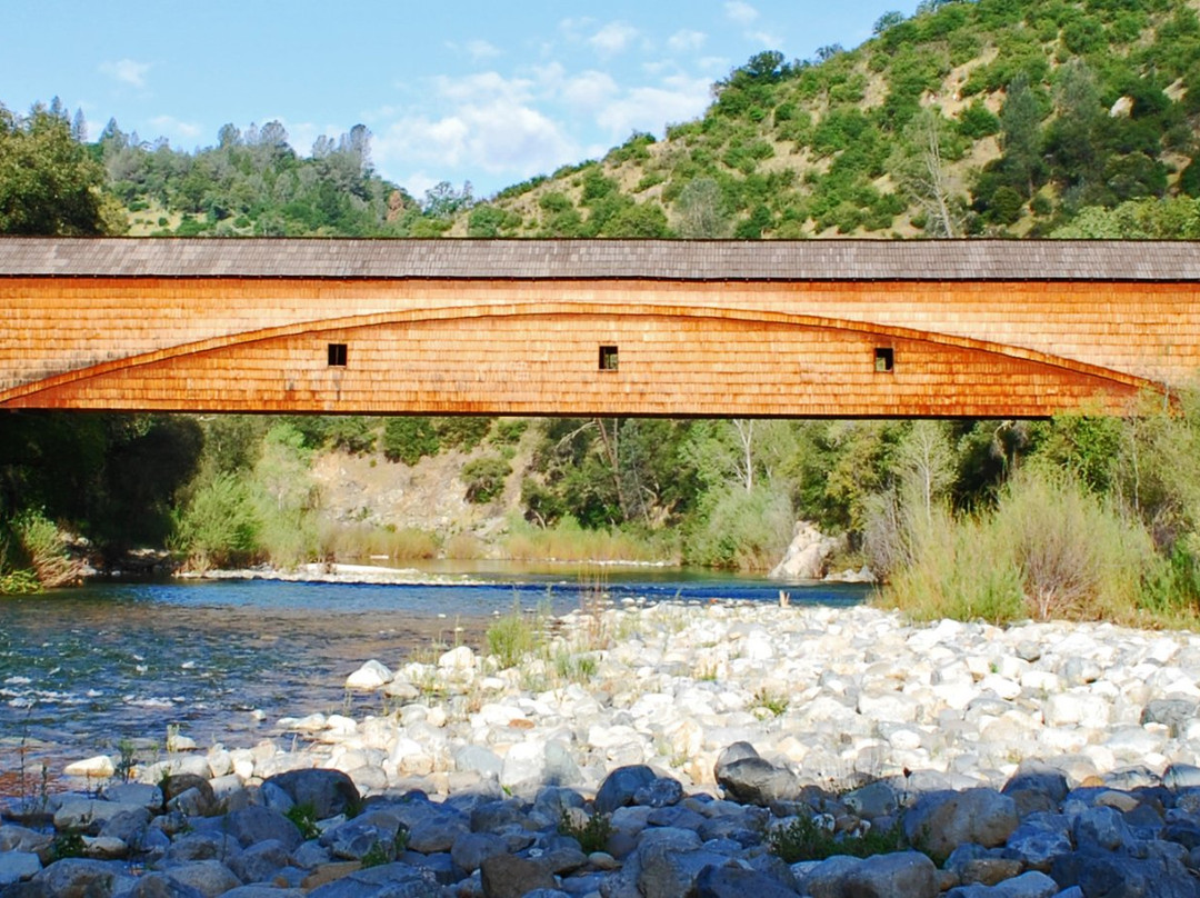 Historic Bridgeport Covered Bridge-Penn Valley必去景点