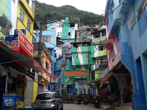Favela Santa Marta Turismo-里约热内卢必去景点