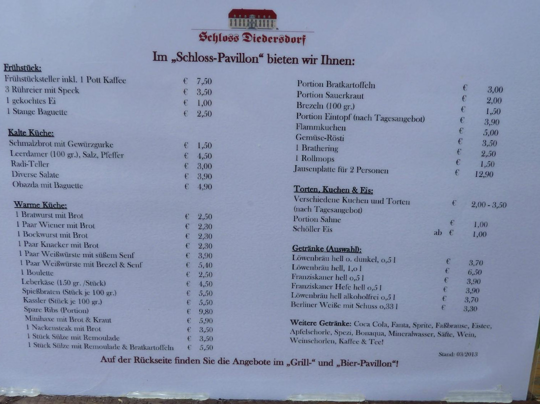 Schloss Diedersdorf主图