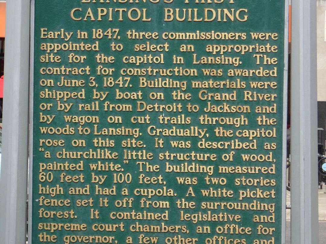 Lansing's First Capital Building景点图片