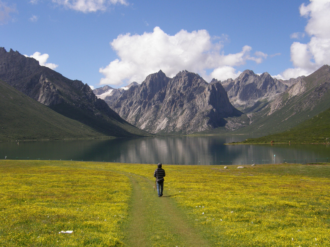 久治年宝玉则神山风景区景点图片