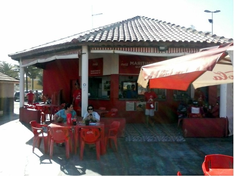 Mongagua餐馆和美食-Quiosque Maritimos