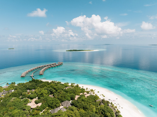 玛娜法鲁岛海滩度假屋