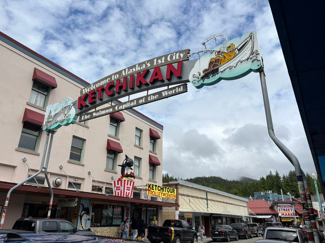 Ketchikan Sign-凯奇坎必去景点