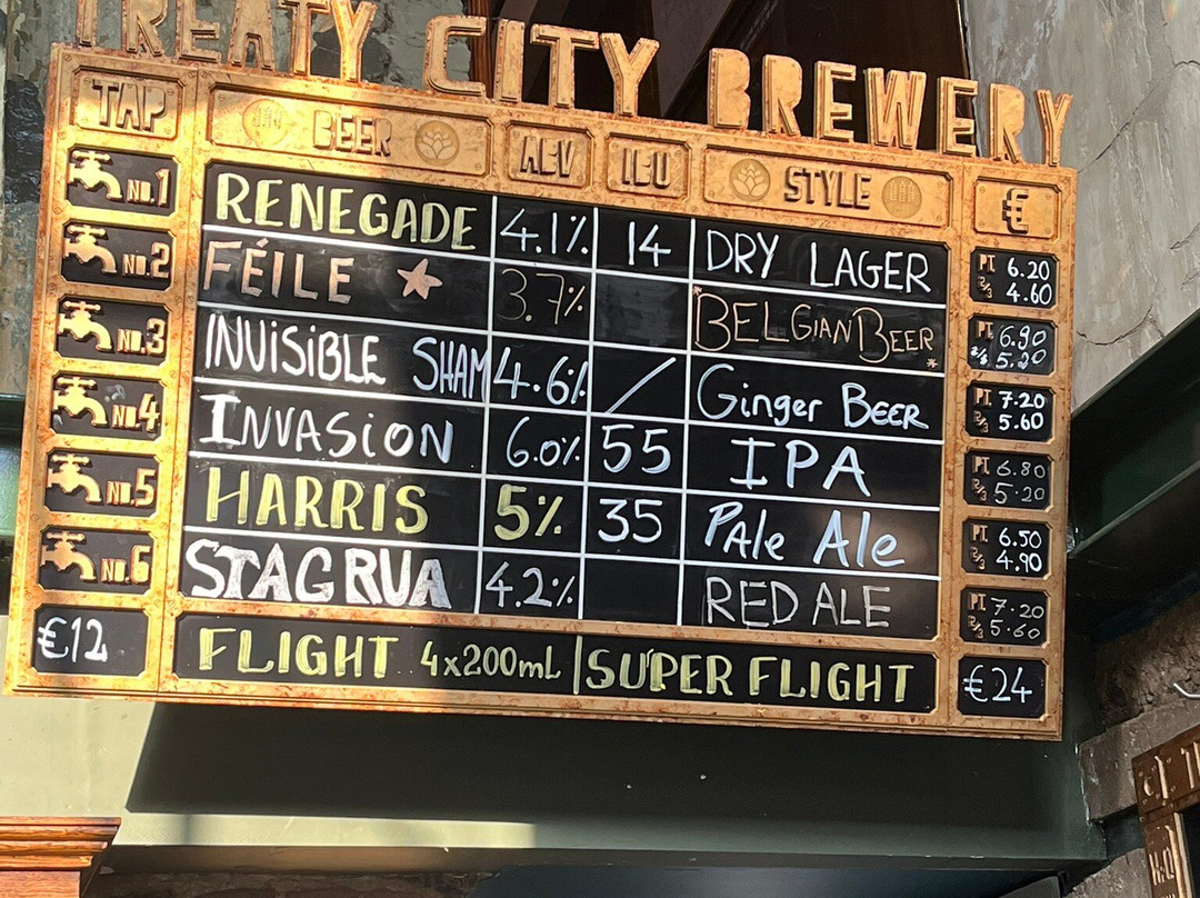 Treaty City Brewery-利默里克必去景点