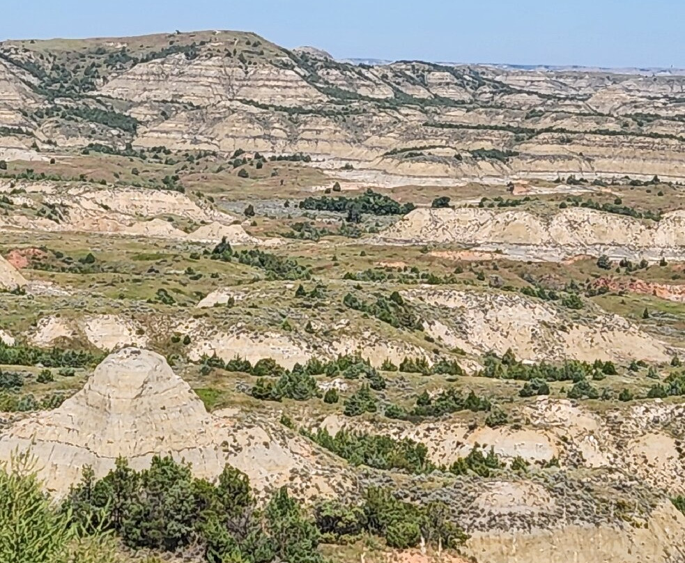 Painted Canyon Overlook-Theodore Roosevelt National Park必去景点