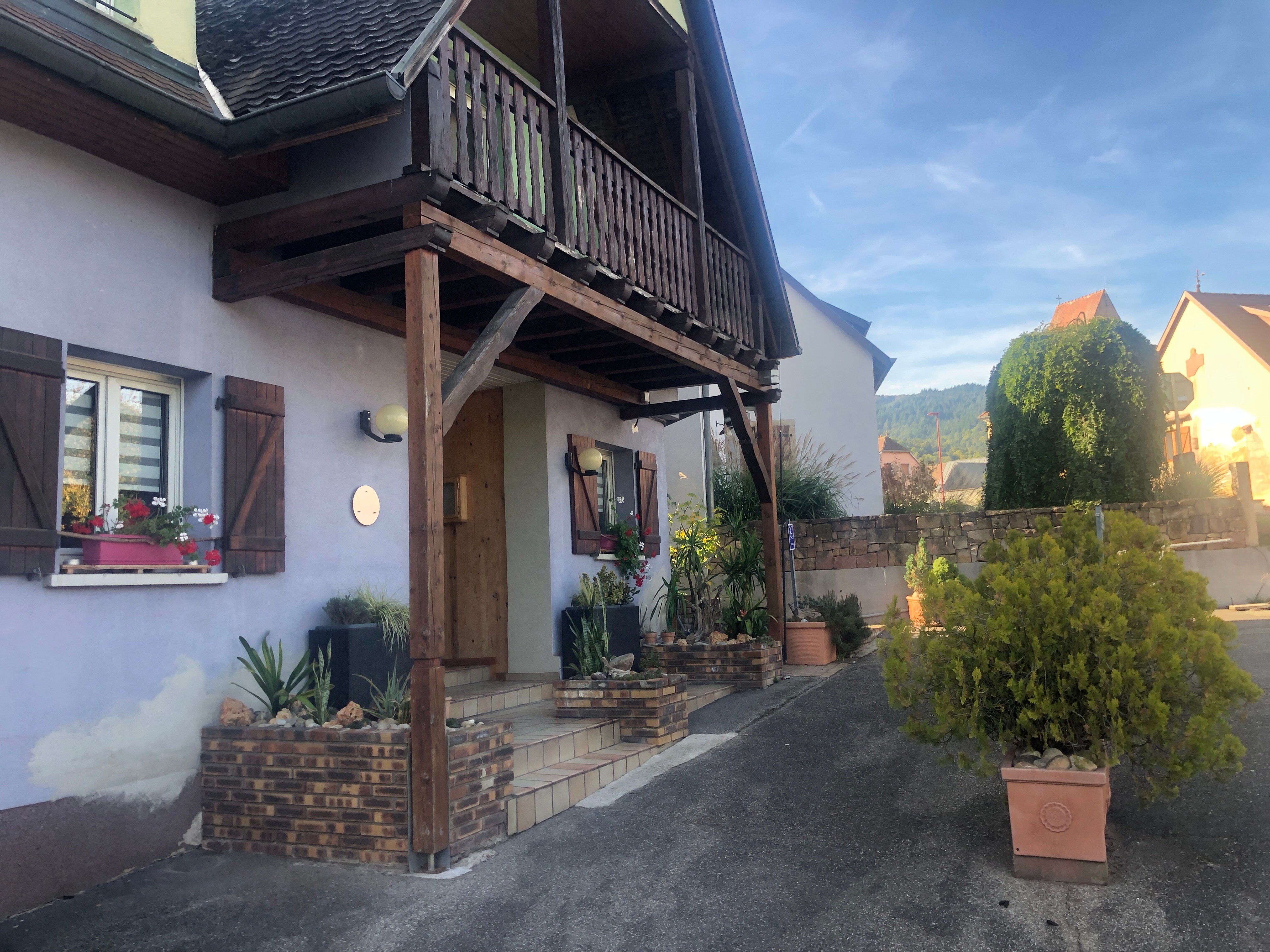 Hôtel-restaurant A L'arbre Vert-浴室