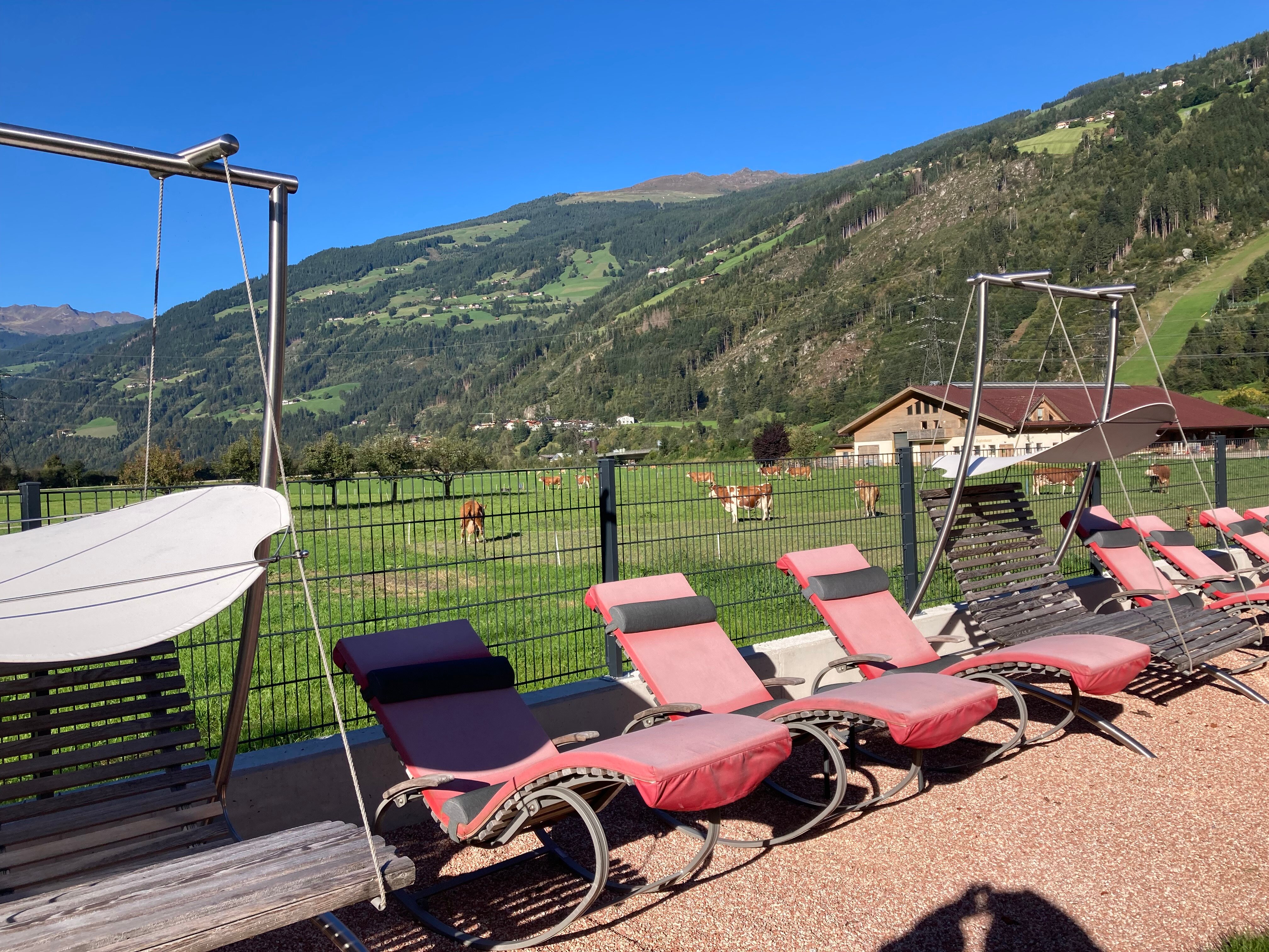 Ferienhotel Sonnenhof-泳池