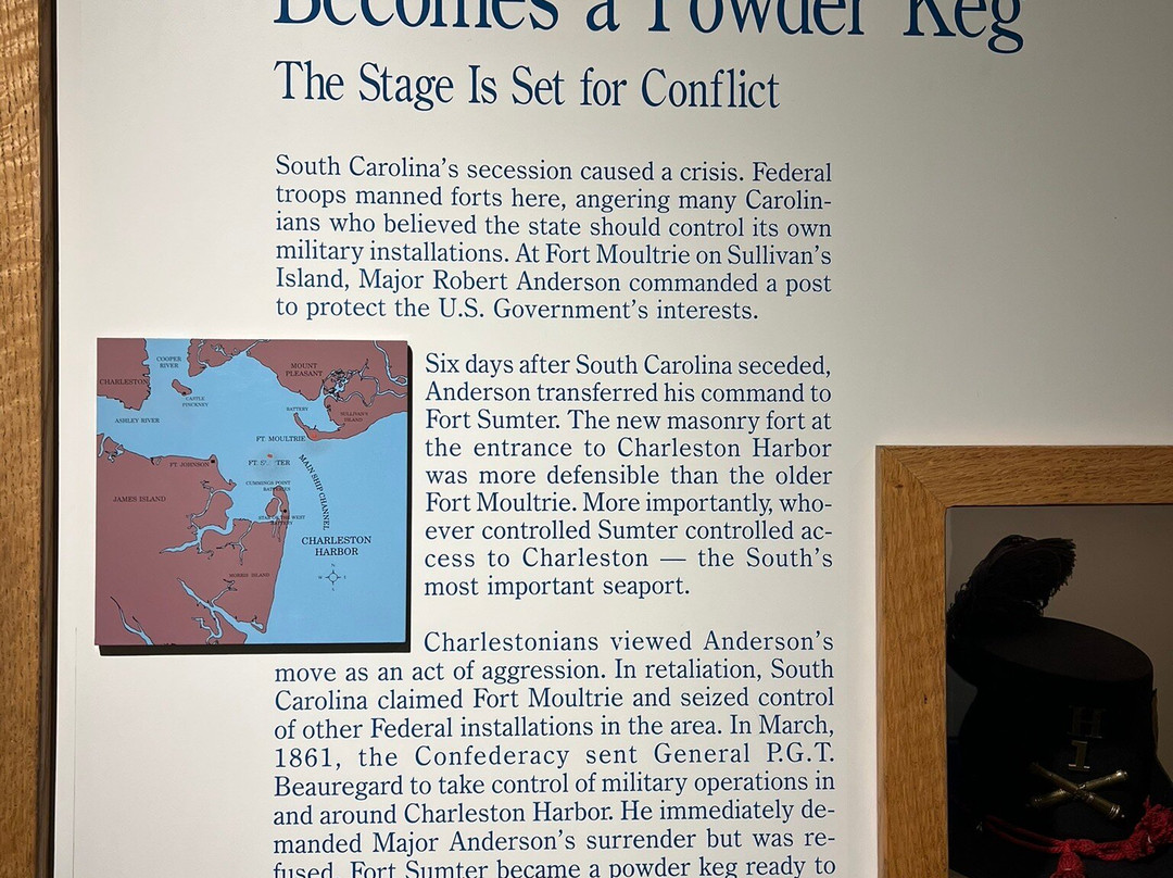 Fort Sumter National Monument-查尔斯顿必去景点