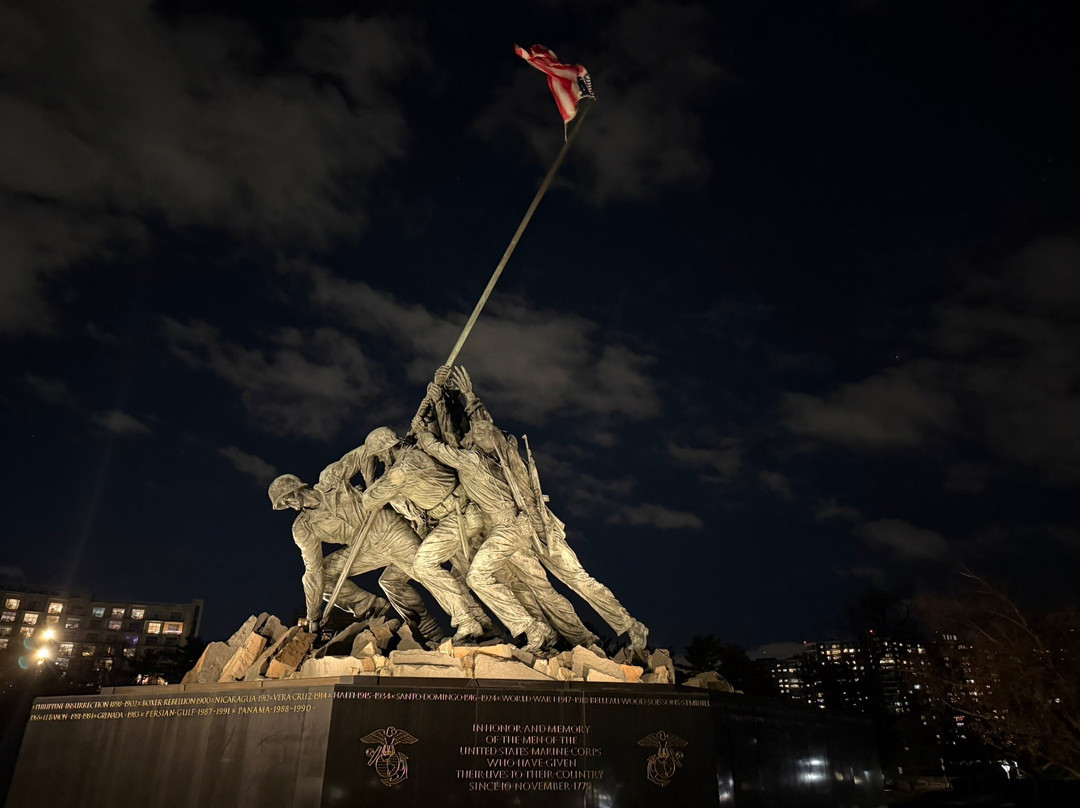 U.S. Marine Corps War Memorial-阿灵顿必去景点