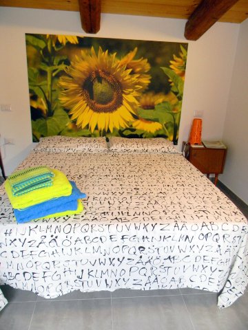 带游泳池的向日葵之家-客卧