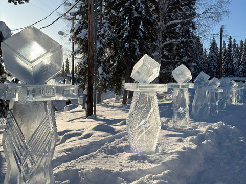 Ice Alaska Ice Park-费尔班克斯必去景点