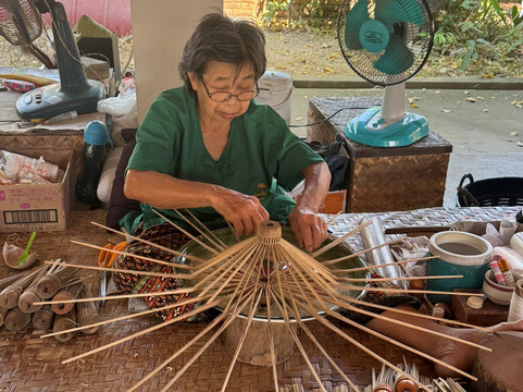 Umbrella Village - Bor Sang-宝山必去景点