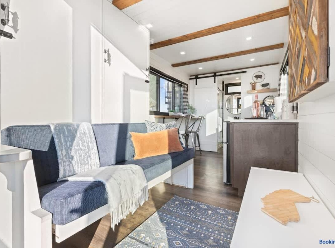 Rooftop Spa Tiny Cargo Home Farm Experience