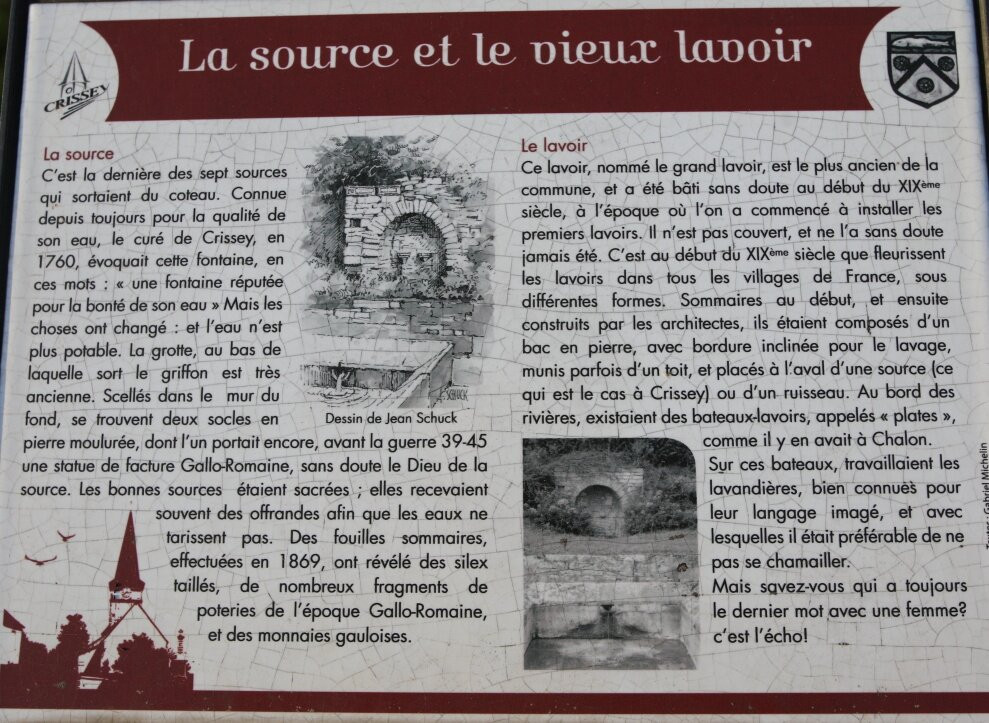 Les bornes du Parcours du patrimoine