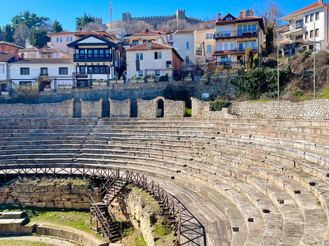 Ancient Theatre of Ohrid-奥赫里德必去景点