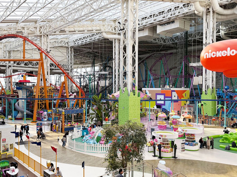 Nickelodeon Universe at American Dream-东卢瑟福必去景点