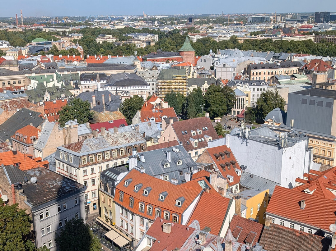 View of Riga from St Peter's Church Tower-里加必去景点