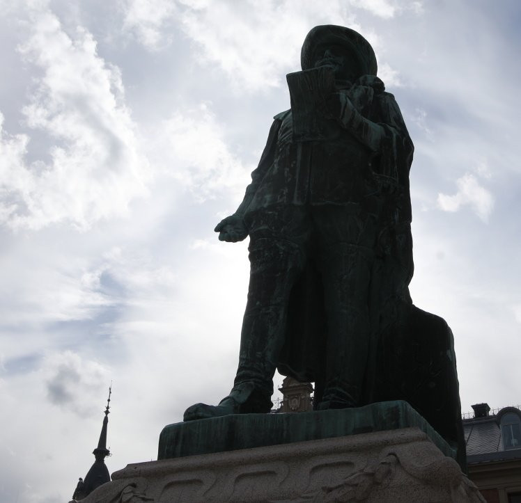 La statue du roi Gustave II Adolphe-Sundsvall必去景点