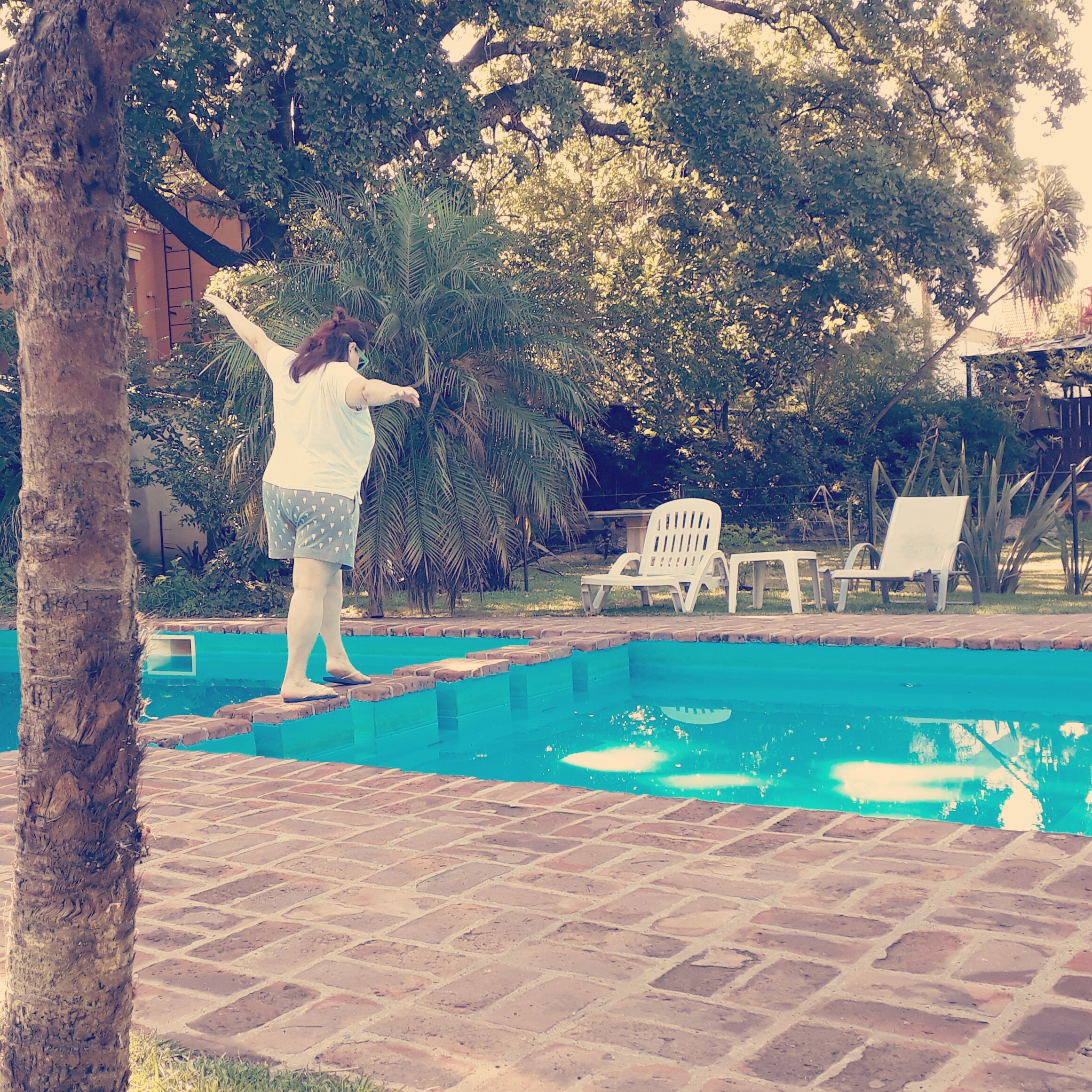 Hotel Villa Victoria de Tigre-泳池